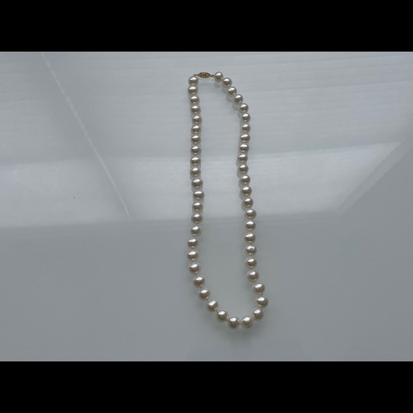 Splendid Pearls 14K Gold White Freshwater - Picture 6 of 6